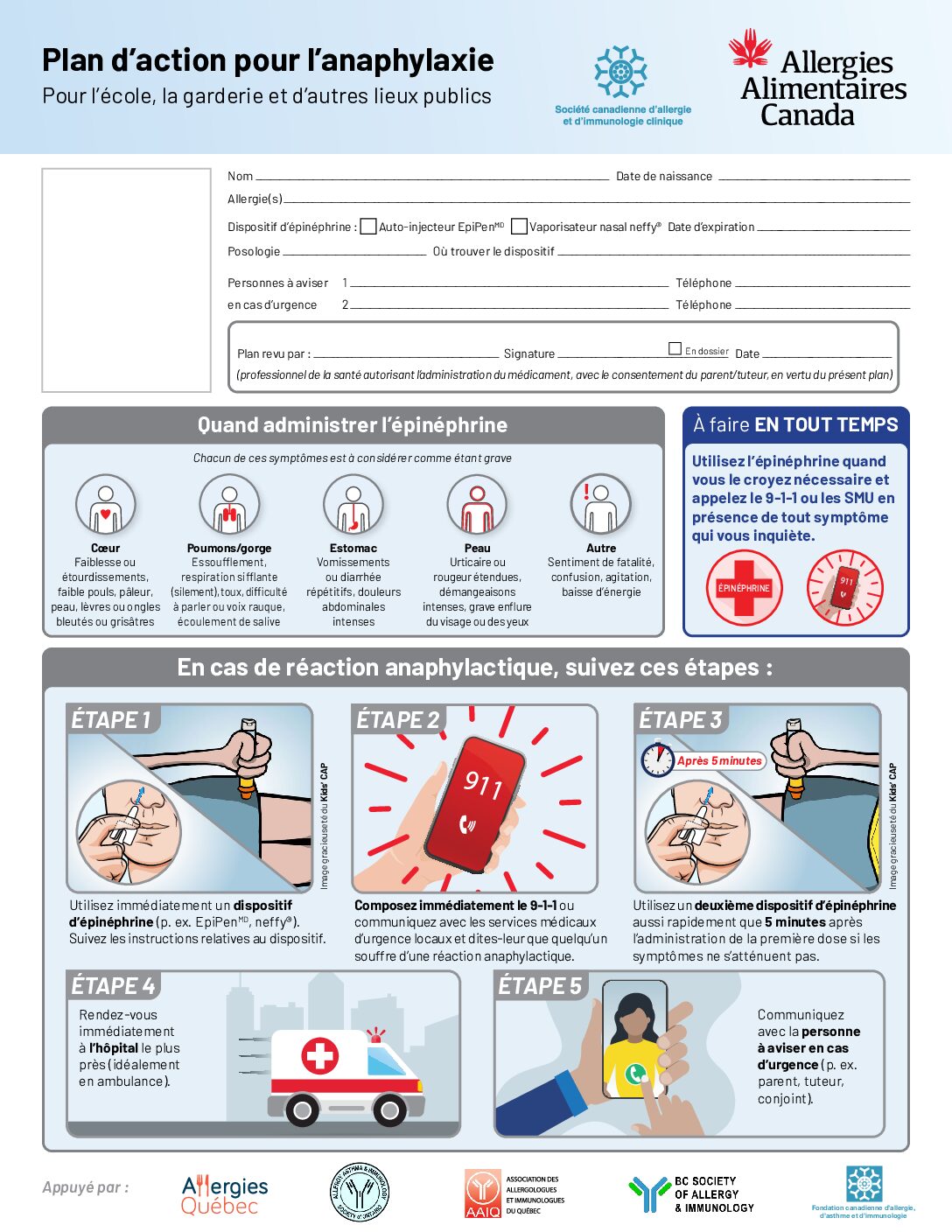 Anaphylaxis_Action_Plan - French_digital Anaphylaxis Action Plan FR